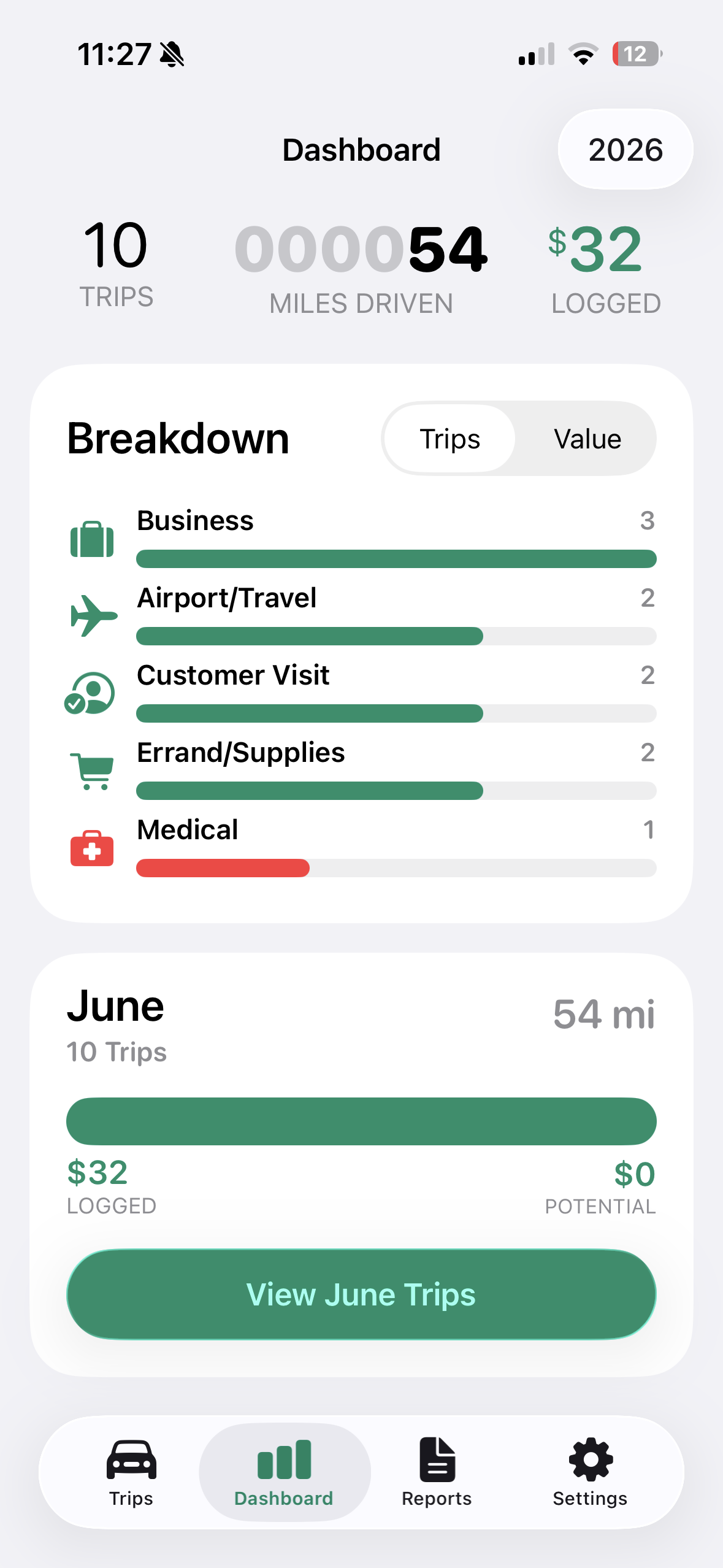 TripCash screenshot