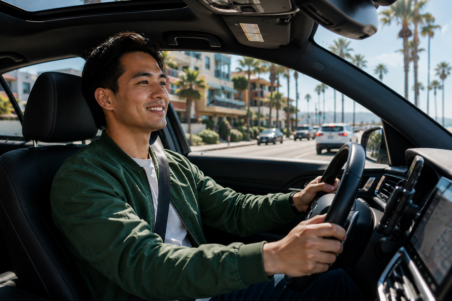 Gig driver using TripCash